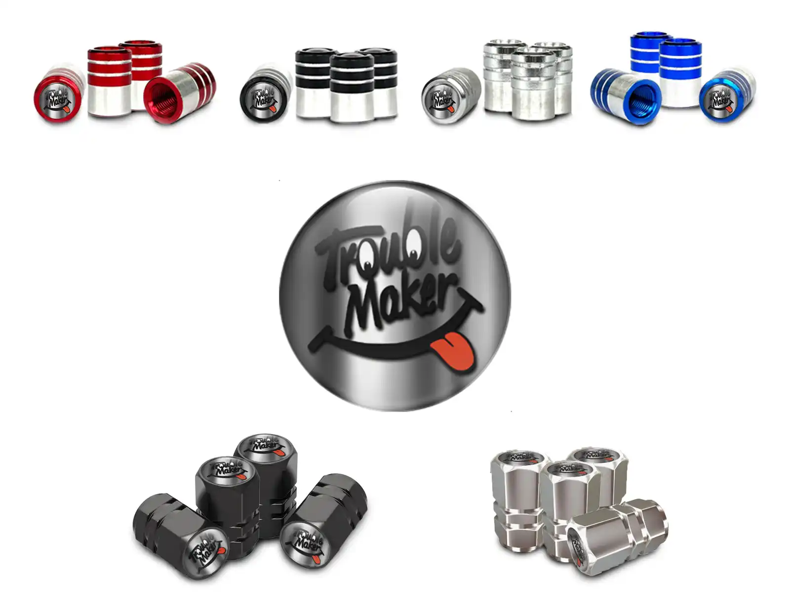 Tapones Válvula Auto Estilo Elegante